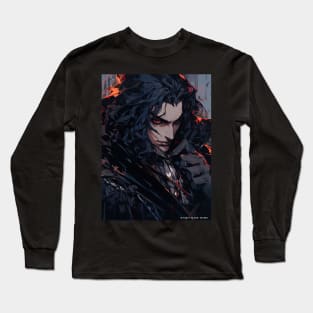 Hunters of the Dark: Explore the Supernatural World with Vampire Hunter D. Illustrations: Bloodlust Long Sleeve T-Shirt